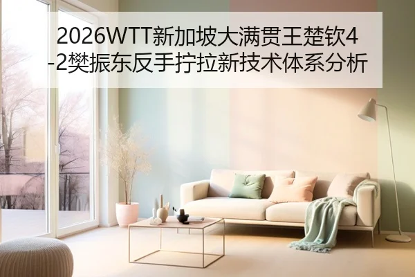 2026WTT新加坡大满贯王楚钦4-2樊振东反手拧拉新技术体系分析